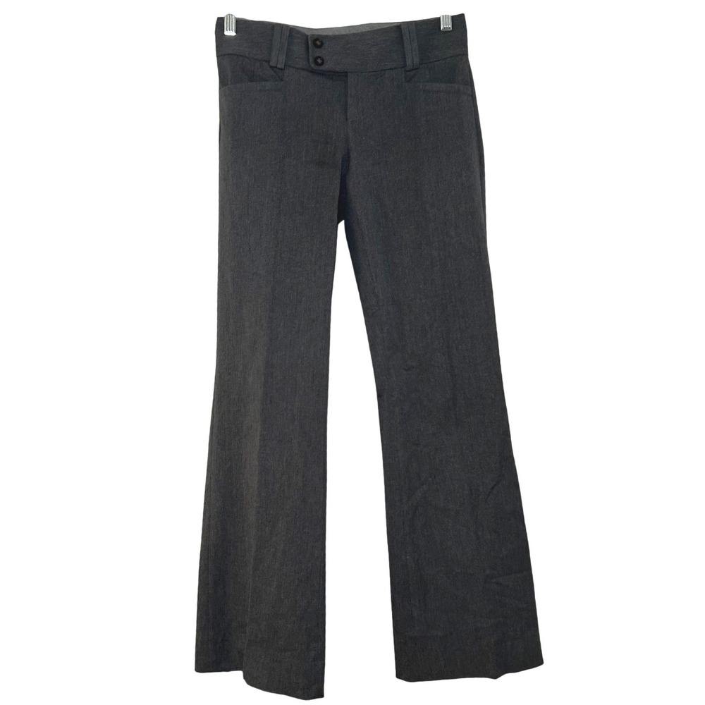 Banana Republic Sloan Fit Gray Dress Pants Trousers Women Size 0 career work
